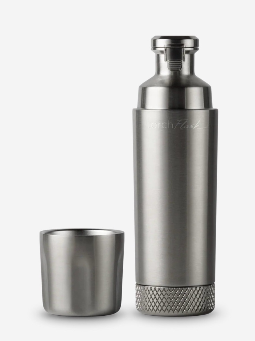 Flask Stainless Steel Money Clip - Silver